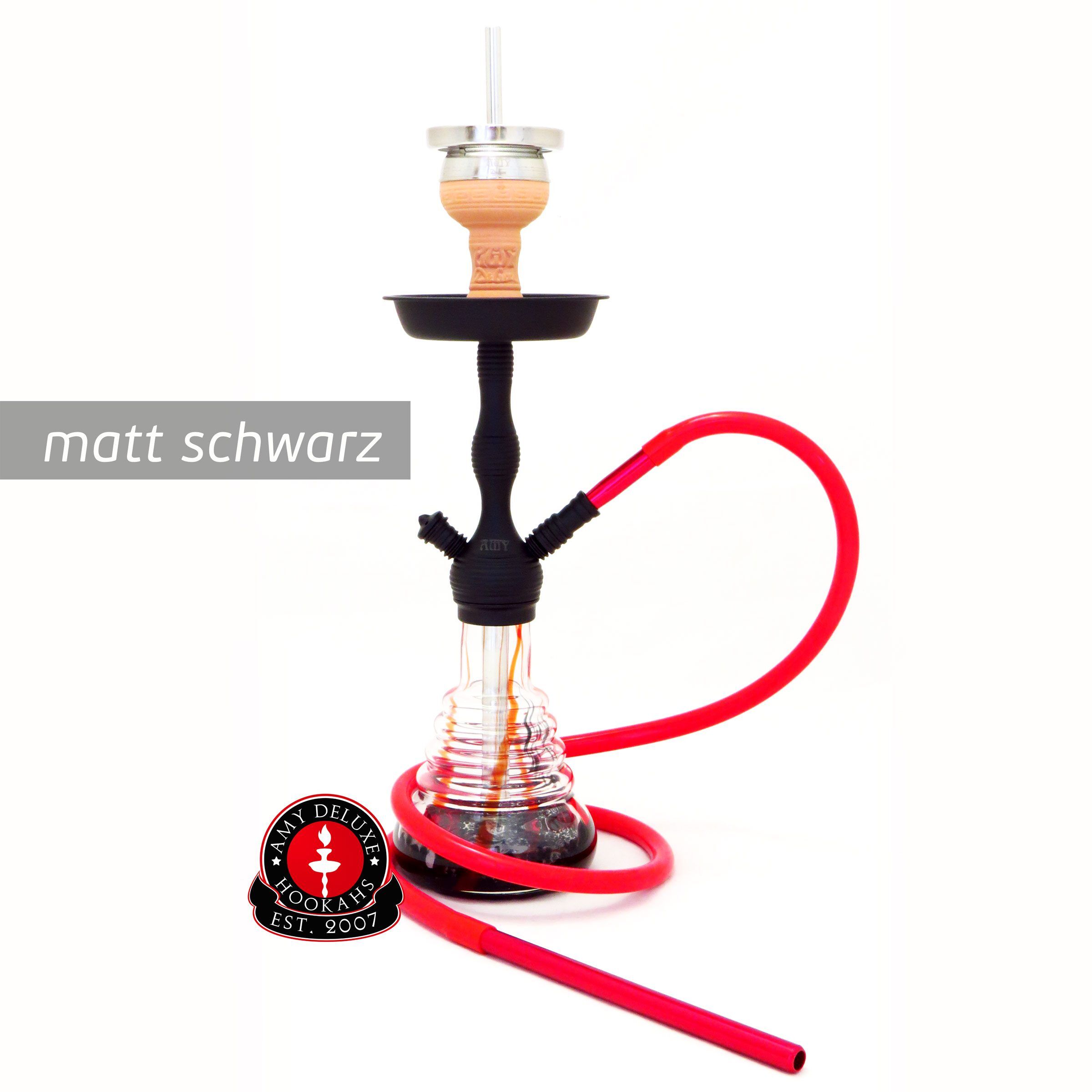 AMY Deluxe Small Rips 470 - Zwart/Rood