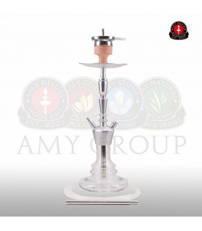 AMY DELUXE ALU-X S 064 MATT SILVER-TRANSPARENT