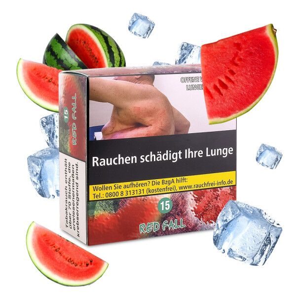 Aqua Mentha Premium Tobacco 200g - Red Fall (15)