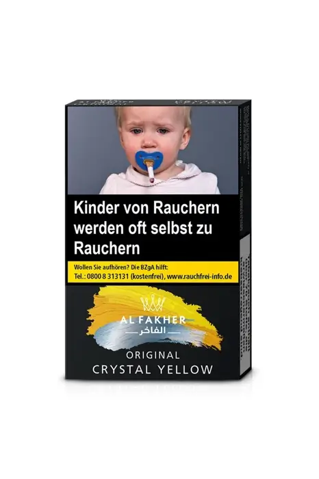 Al Fakher Tobacco Crystal Yellow 25g