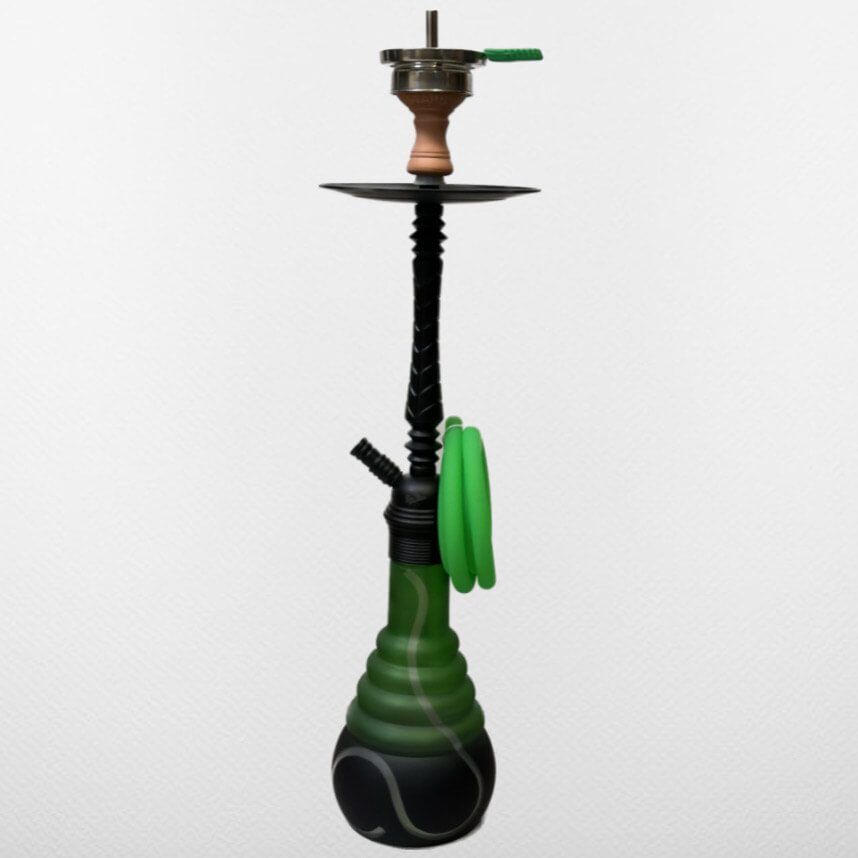 AMY Deluxe 4 Stars 650 Grün Matt | Moderne Shisha