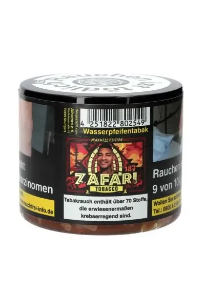 Top Tabak Marken | 187 TABAK 25g - #9 ZAFARI