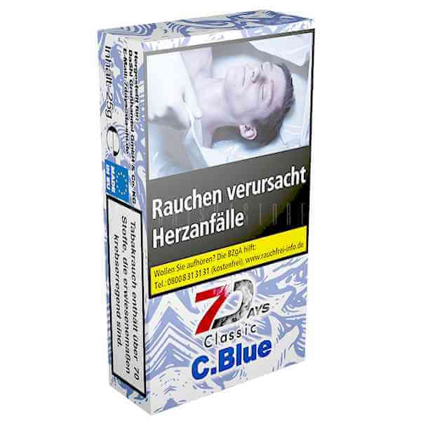 7DAYS - C.BLUE - CLASSIC - 25G | Blaubeere