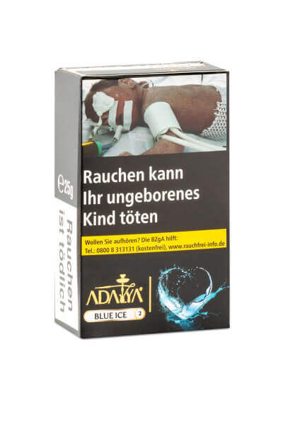 Adalya Tabak 25g - Blue Ice (2) | Blaubeere Menthol Geschmack