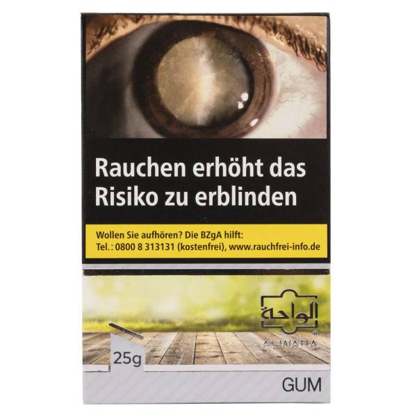 Al Waha 25g - Gum | Kaugummi Geschmack | Shisha Tabak