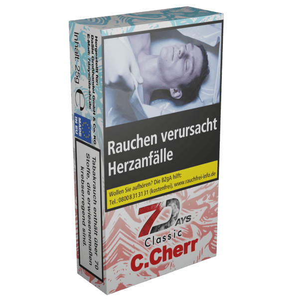 7 Days Tabak Classic 25g - C.Cherr