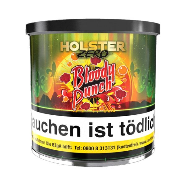 Holster Tobacco Zero 75g - Bloody Punch