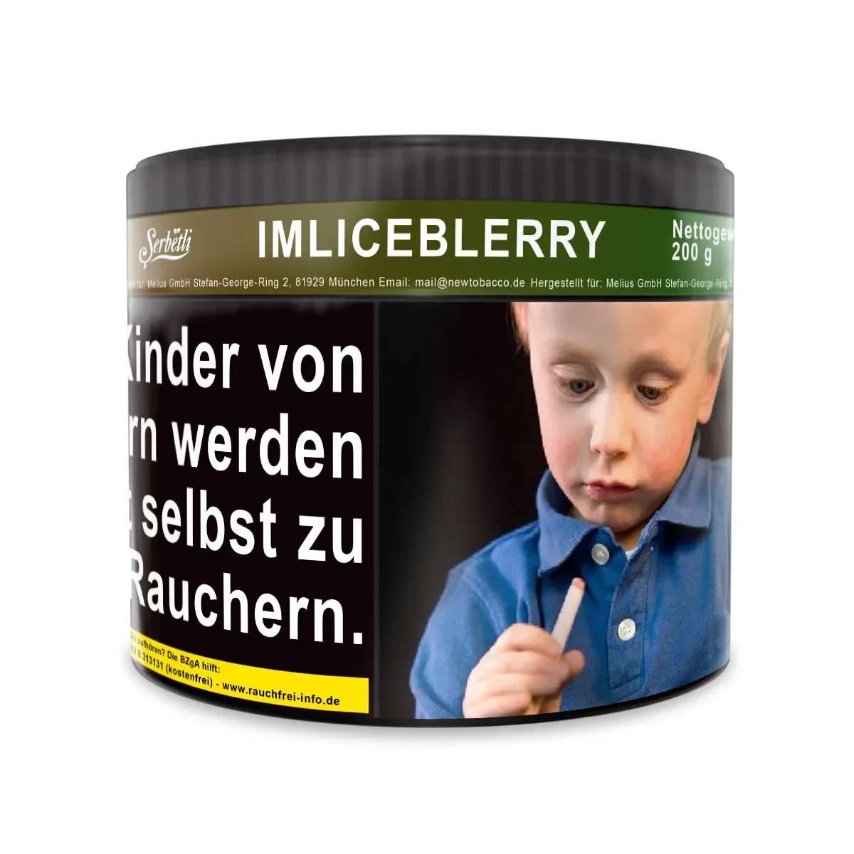 Serbetli Shisha Tabak 200g - Imliceblerry
