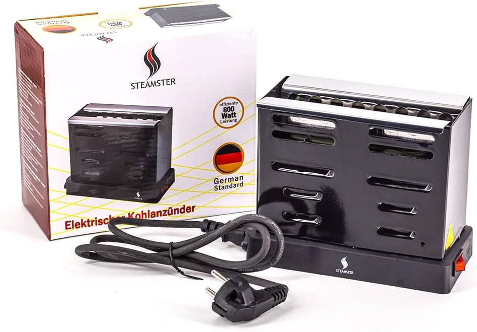 Steamster Kohleanzünder 800 W Toaster