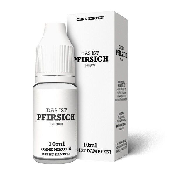 Pfirsich | Liquid Das ist Dampfen 3mg/10ml