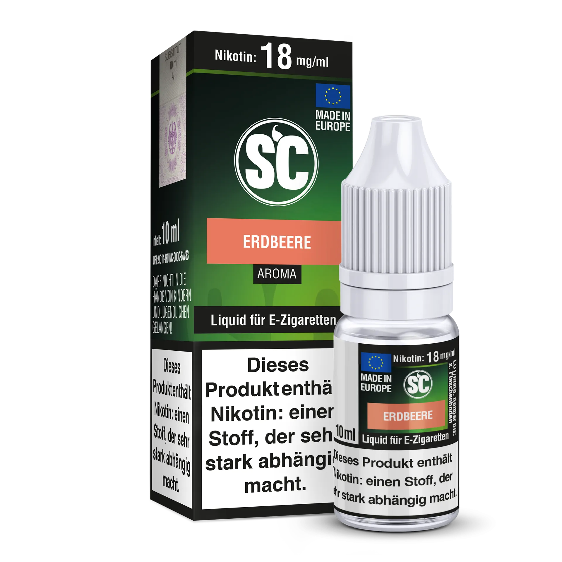 SC-E-Zigaretten-Liquid-Erdbeere