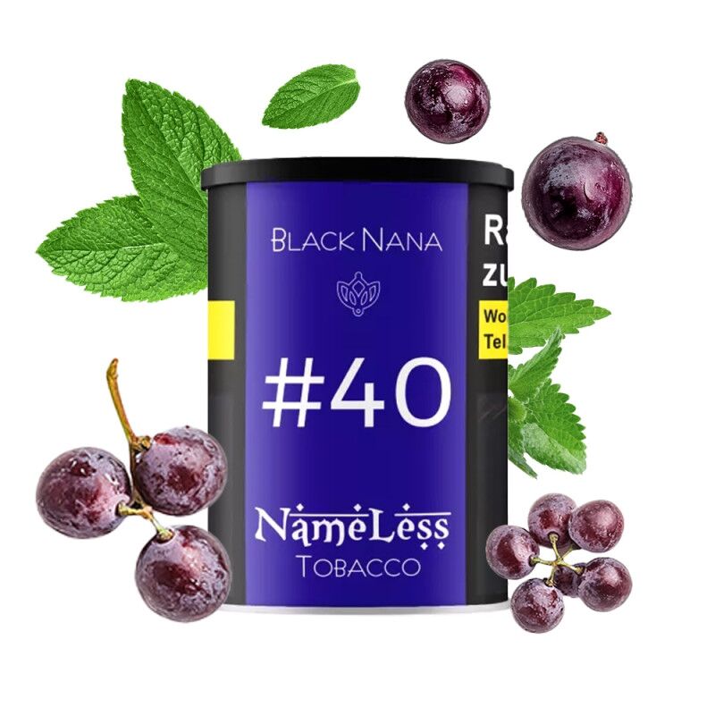 nameless tobacco NameLess Tobacco 1kg - #40 Black Nana